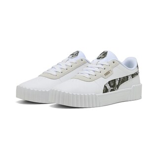 Foto 3 | Foto 3 | Tenis Puma Carina 3.0 Snake Chic Para Mujer Blanco