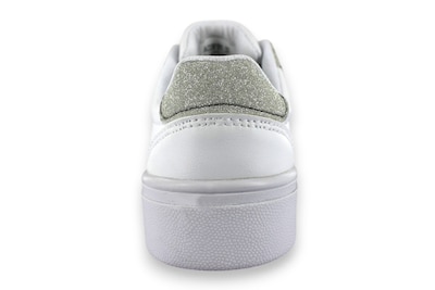 Foto 5 | Foto 5 | Tenis Casual Blanco Plata Mujer Bluferno Newk