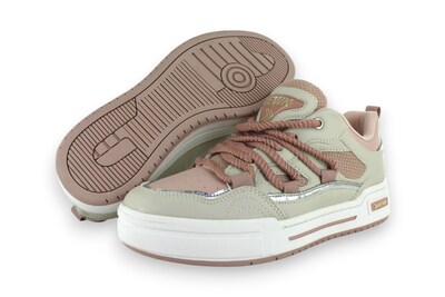 Foto 1 | Foto 1 | Tenis Casual Beige Maquillaje Mujer Lupina Newk