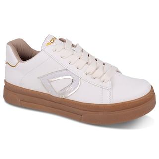 Foto 1 | Foto 1 | Tenis Sneaker Dominiq 2302 Color Latte/ambar Para Mujer