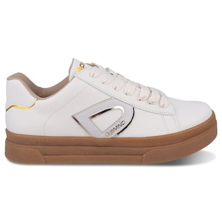 Foto 2 | Foto 2 | Tenis Sneaker Dominiq 2302 Color Latte/ambar Para Mujer