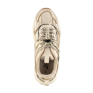 Foto 3 | Foto 3 | Tenis Sneaker Plataforma Moda 5cm Para Mujer Walki Marimar Beige