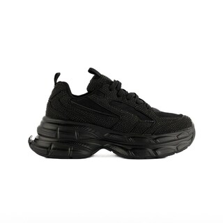 Foto 1 | Foto 1 | Tenis Sneaker Plataforma Moda 5cm Para Mujer Walki Dania Negro