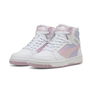 Foto 3 | Foto 3 | Tenis Puma Rebound V6 Mid Blurry Dreams Jr Para Niña Blanco