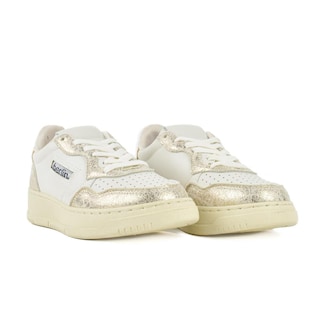 Foto 2 | Foto 2 | Tenis Sneaker Metálico Moda Casual De Mujer Walki Edith Dorado