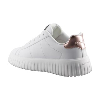 Foto 4 | Foto 4 | Tenis Mujer Nautica Np101 Blanco/ororosado Tenis Dama Casual Talla 22 A 26 M