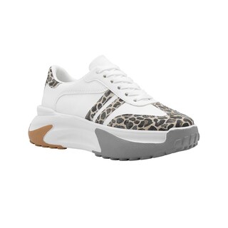 Foto 1 | Foto 1 | Tenis Para Mujer Plataforma Color Blanco Casual Outfit Blanco