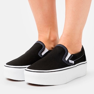 Foto 7 | Foto 7 | Tenis Vans Classic Slip On Stackform - 7q5rbmx - Negro - Mujer Negro