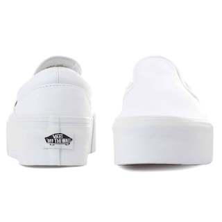 Foto 3 | Foto 3 | Tenis Vans Classic Slip On Stackform - 7q5rw00 - Blanco - Mujer Blanco