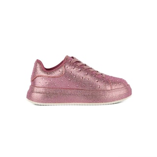 Foto 1 | Foto 1 | Tenis Sneaker Plataforma Moda 4cm Para Mujer Walki Zuria Rosa