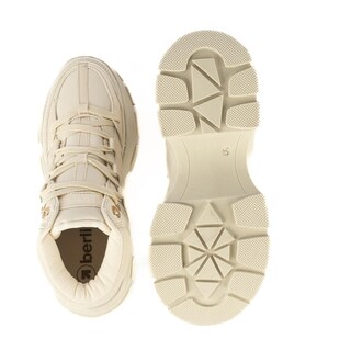Foto 4 | Foto 4 | Tenis Sneaker Bota Plataforma Casual Para Mujer Walki Meredith Beige