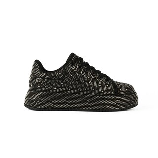 Foto 1 | Foto 1 | Tenis Sneaker Plataforma Moda 4cm Para Mujer Walki Zuria Negro