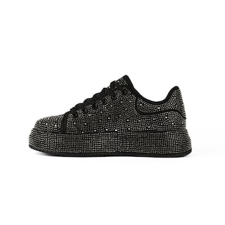 Foto 3 | Foto 3 | Tenis Sneaker Plataforma Moda 4cm Para Mujer Walki Zuria Negro