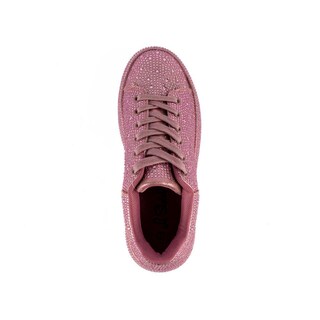 Foto 4 | Foto 4 | Tenis Sneaker Plataforma Moda 4cm Para Mujer Walki Zuria Rosa