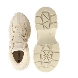 Foto 4 | Foto 4 | Tenis Sneaker Bota Plataforma Casual Para Mujer Walki Meredith Beige