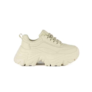 Foto 1 | Foto 1 | Tenis Sneaker Moda Plataforma 6.5cm Para Mujer Walki Jennifer Beige