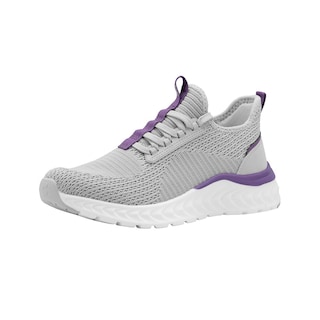 Foto 4 | Foto 4 | Tenis Para Mujer Charly Walking Relax Textil Color Gris Gris