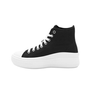 Foto 2 | Foto 2 | Tenis Para Mujer Pirma Plataforma Chunky Lona Color Negro Negro