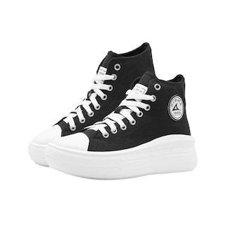 Foto 5 | Foto 5 | Tenis Para Mujer Pirma Plataforma Chunky Lona Color Negro Negro