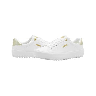 Foto 5 | Foto 5 | Tenis Para Mujer K-swiss Moda Color Blanco Oro Super Comodos Blanco