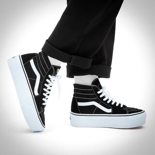 Foto 7 | Foto 7 | Tenis Vans Sk8 Hi Tapered Stackform - 5jmkbmx - Negro - Mujer Negro