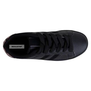 Foto 3 | Foto 3 | Tenis Con Cordones Exterior Piel Vegana Color Negro Para Mujer De Rbcollection
