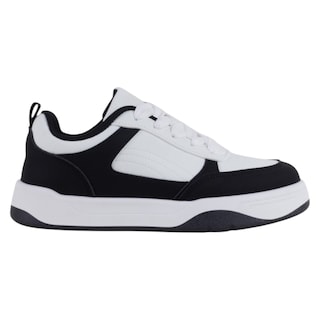 Foto 2 | Foto 2 | Tenis Con Cordones Exterior Piel Vegana Color Negro Para Mujer De Rbcollection