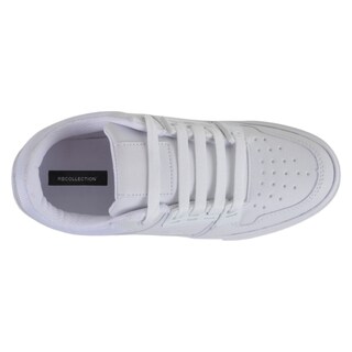 Foto 3 | Foto 3 | Tenis Con Cordones Exterior Piel Vegana Color Gris Para Mujer De Rbcollection