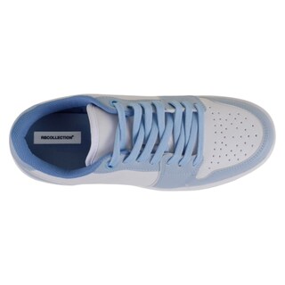 Foto 3 | Foto 3 | Tenis Con Cordones Exterior Piel Vegana Color Azul Para Mujer De Rbcollection