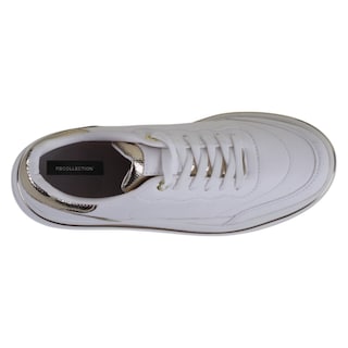 Foto 3 | Foto 3 | Tenis Tipo Deportivo Exterior Piel Vegana Color Blanco Para Mujer De Rbcollection