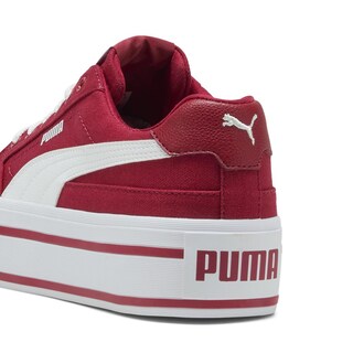 Foto 4 | Foto 4 | Tenis Puma Court Classic Vulc Fs Platform Para Mujer Rojo