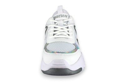 Foto 4 | Foto 4 | Tenis Casual Blanco Gris Mujer Coplista Newk