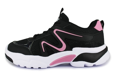 Foto 2 | Foto 2 | Tenis Casual Negro Rosa Mujer Coplista Newk