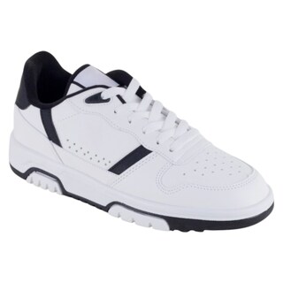 Foto 1 | Foto 1 | Tenis Con Cordones Exterior Piel Vegana Color Blanco Para Mujer De Rbcollection