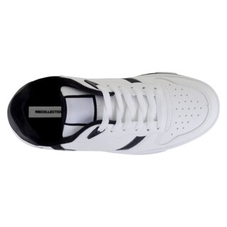 Foto 3 | Foto 3 | Tenis Con Cordones Exterior Piel Vegana Color Blanco Para Mujer De Rbcollection