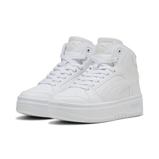 Foto 3 | Foto 3 | Tenis Puma Rebound Femme Mid Para Mujer Blanco