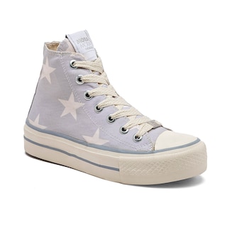 Foto 1 | Foto 1 | Moramora Tenis Urbano Para Mujer Gris Latte