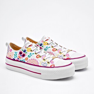 Foto 2 | Foto 2 | Mora Tierra Tenis Urbano Para Mujer Blanco Multicolor
