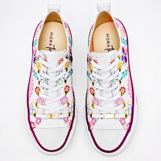 Foto 3 | Foto 3 | Mora Tierra Tenis Urbano Para Mujer Blanco Multicolor