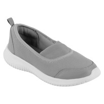 Tenis Sin Cordones Exterior Textil Color Gris Para Mujer De Rbbasics