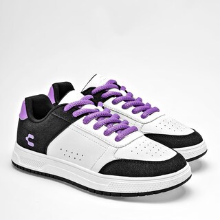 Foto 2 | Foto 2 | Charly Tenis Urbano Para Mujer Blanco Negro Lila