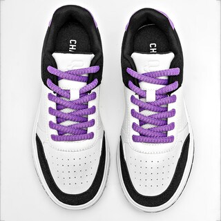 Foto 3 | Foto 3 | Charly Tenis Urbano Para Mujer Blanco Negro Lila