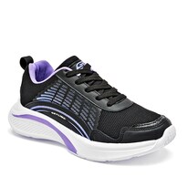 Skyline Tenis Urbano Para Mujer Negro Lila