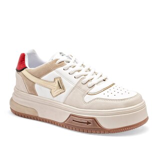 Foto 1 | Foto 1 | Clasben Tenis Urbano Para Mujer Beige Multicolor