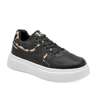 Foto 1 | Foto 1 | Apoort Tenis Urbano Para Mujer Negro Beige