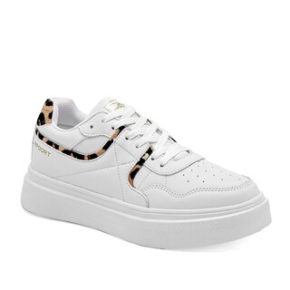 Foto 1 | Foto 1 | Apoort Tenis Urbano Para Mujer Blanco Beige