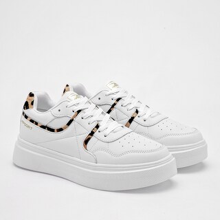 Foto 2 | Foto 2 | Apoort Tenis Urbano Para Mujer Blanco Beige