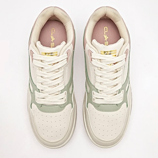 Foto 3 | Foto 3 | Clasben Tenis Urbano Para Mujer Late Verde Rosa