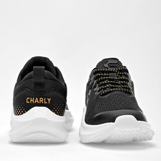 Foto 4 | Foto 4 | Charly Tenis Deportivo Para Mujer Negro Dorado