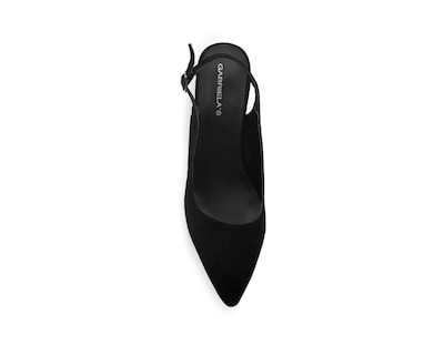 Foto 3 | Foto 3 | Zapatilla Color Negro Stiletto Destalonado Material Buck